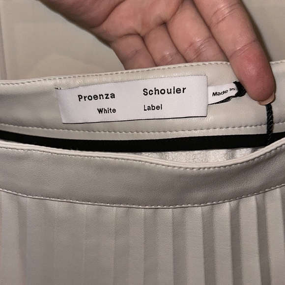 Proenza Schouler White Label
The Faux Leather Pleated Skirt - Picture 6 of 9